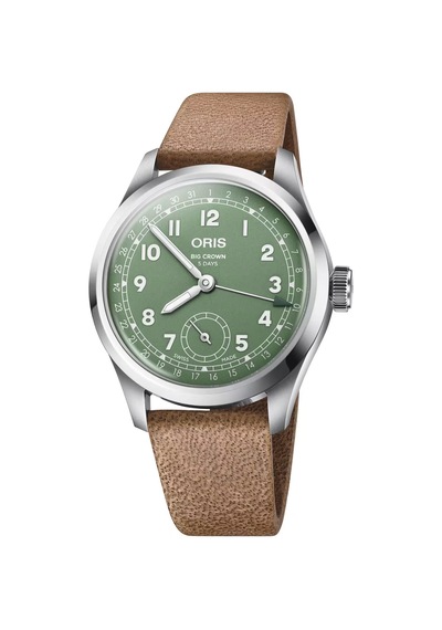 Oris Big Crown Pointer Date Calibre 403 40 Mm Otomatik Saat 01 40 Yeşil