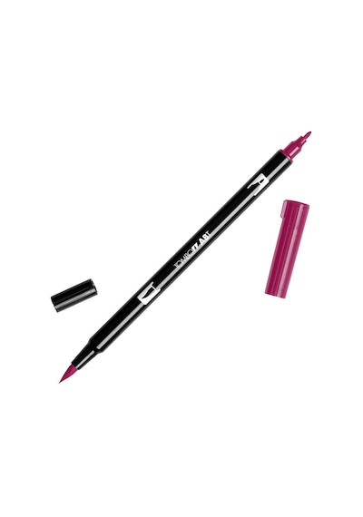 Tombow Dual Brush Pen Wine Red  837