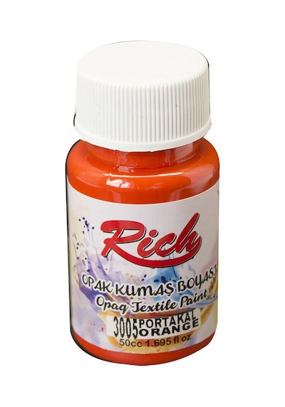 Rich Opak Kumaş Boyası 50Cc - 3005 Portakal N11.2887