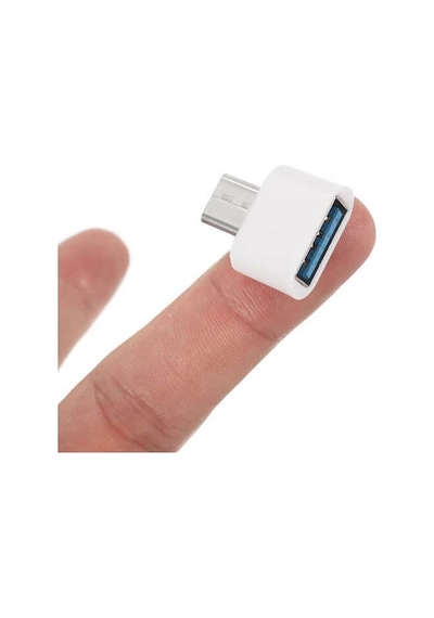 Mini Usb Type-C Otg Çevirici - Type-C Erkek Usb Dişi Adaptör