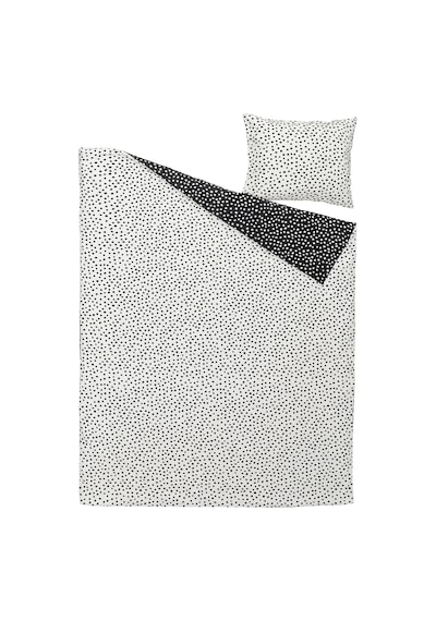 Ikea Björkgramal Tek Kişilik Nevresim Takımı 150 X 200 Cm Beyaz - Siyah