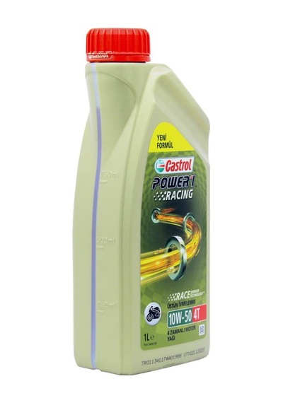 Castrol PoWer 1 Racing 10W-50 4t 1 L Motosiklet Yağı (6 Adet)