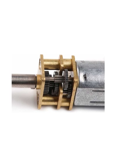 Metal Redüktörlü Mikro Motor 100Rpm N20 Dc12V