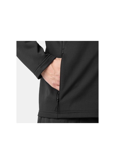 Helly Hansen Erkek Versalite Fleece Siyah Polar Mont