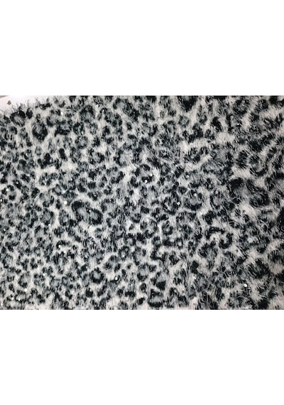 Pullu Zebra Desen Peluş Kumaş ,üst Giyim, Dekor,runner Kumaşı Beyaz - Siyah