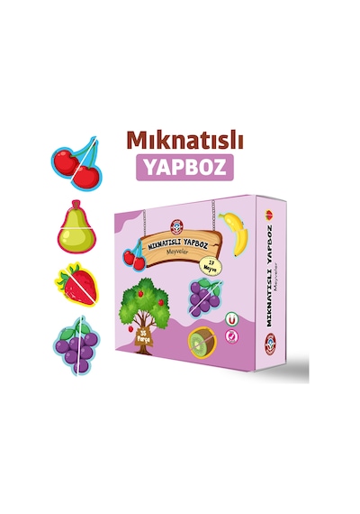 Mıknatıslı Yapboz Meyveler