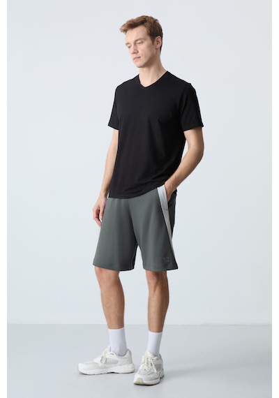 Air Jones Tommy Life Haki Pamuklu Kalın Yumuşak Dokulu Standart Fit Basic Erkek Şort - 81280 Haki Air Jones Tommy Life Haki Pamuklu Kalın Yumuşak Dokulu Standart Fit Basic Erkek Şort - 81280 Haki