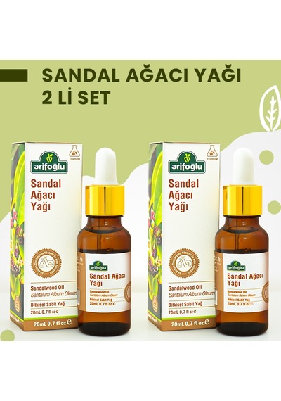 Arifoğlu Sandal Ağacı Yağı 2 x 20 ML