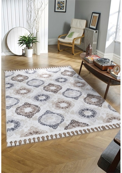 Olivia Vl Iskandinav Halı Premium Kalite Oturma Odası, Mutfak, Antre, Koridor Halısı 7004 Krem 7004 Krem