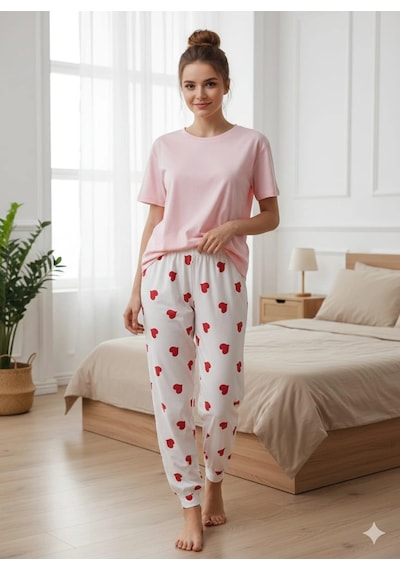 Erdenay Tekstil İpeksi Dokulu Süet Pijama Altı Ekru Üzeri Kırmızı Kalpli Ekru Üzeri Kırmızı Kalp Erdenay Tekstil İpeksi Dokulu Süet Pijama Altı Ekru Üzeri Kırmızı Kalpli Ekru Üzeri Kırmızı Kalp