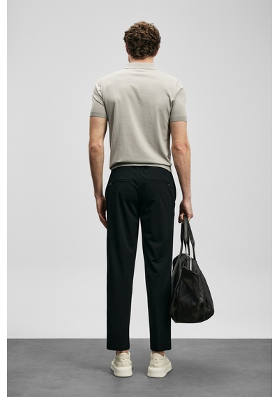 Lufian Sımon Jogger Pantolon Slim Fit Siyah Siyah 111190356100100 Siyah
