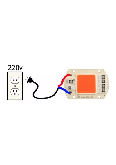 Gün Işığı 220V Projektör Cob Led 50W Driver Çipli