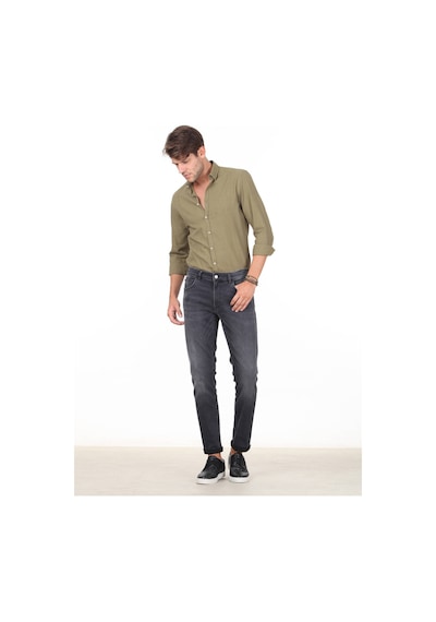 Kip Slim Fit Koyu Gri Erkek Kot Pantolon Pant 1123 001