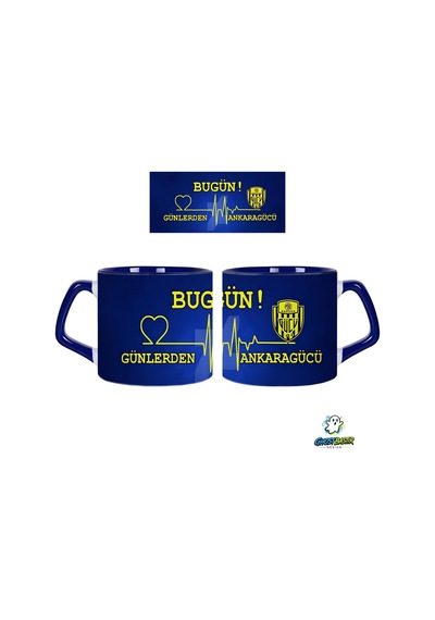 Ankaragücü Spor Kupa Bardak Tek Adet 0562 Çok Renkli