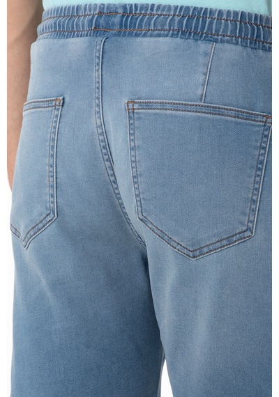 U.S. Polo Assn. Erkek Açık Mavi Jean Şort 50301857-DN0030