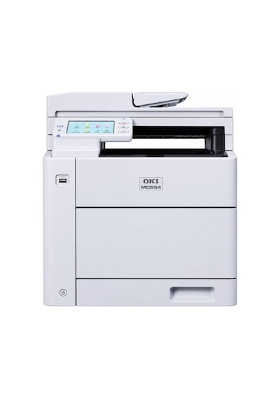 Okı Mc554dn A4 Renkli Lazer Tarayıcı Fotokopi Faks Duplex Network 32ppm Çok Fonksiyonlu Yazıcı