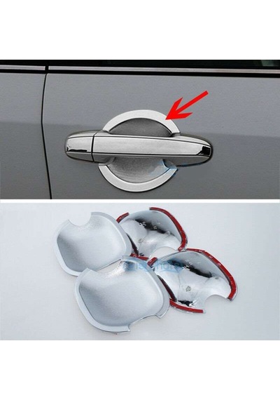 Toyota Uyumlu Hilux Vigo 2005 2015 Dış Kapı Kolu İç Kaplama Abs Krom