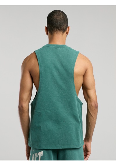 Everlast Authentic Boxing Oversize Koyu Yeşil Erkek Atlet Yeşil