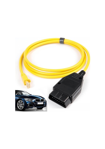 Koodmax - Bmw Esys Icom Obd2 Gizli Özellik Açma Cihazı Enet Kablo F Serisi