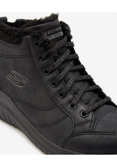 Skechers Ultra Flex 2.0 Kadın Siyah Bot 167323 Bbk