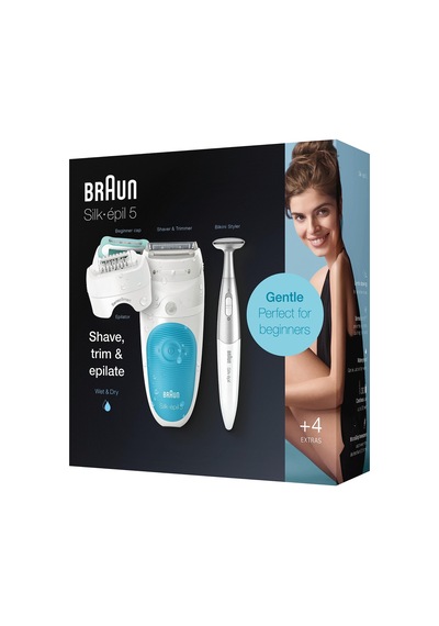 Braun Silk-épil 5 Epilasyon / Tüy Çıkarıcı İçin Kadın Epilatörü, Bikini Düzeltici Saç Düzeltici Mahrem Bölge , Yüksek Frekanslı Masaj Aparatı Dahil, 5-810, Beyaz/turkuaz Braun Silk-épil 5 Epilasyon / Tüy Çıkarıcı İçin Kadın Epilatörü, Bikini Düzeltici Saç Düzeltici Mahrem Bölge , Yüksek Frekanslı Masaj Aparatı Dahil, 5-810, Beyaz/turkuaz