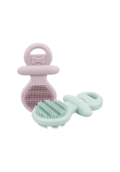 Yavru Köpek Diş Kaşıma Emziği Naturel Kauçuk 9 Cm