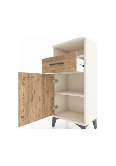 Arges Komodin 2 Raflı Tek Çekmeceli Tek Kapaklı 44x30x96 Aytaşı-çam Aytası Arges Komodin 2 Raflı Tek Çekmeceli Tek Kapaklı 44x30x96 Aytaşı-çam Aytası