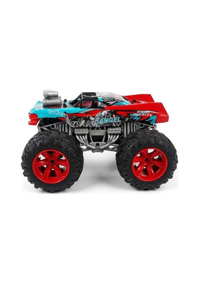 1:12 Big Patfoot Usb Şarjlı Uzaktan Kumandalı Off Road Araba 32 Cm 16156 Kırmızı Çok Renkli