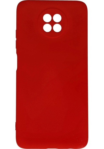 Durukar Redmi Note 9 5g Kılıf Nano İçi Kadife Silikon - Kırmızı