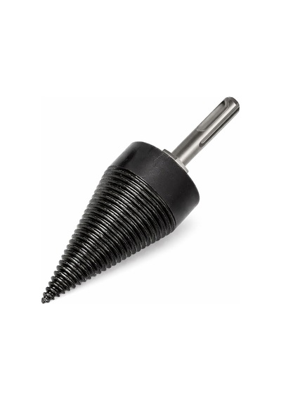 Odun Kırma Aparatı 50 Mm Sds Plus Uyumlu Matkap Aparatı Dayanıklı Çelik Odun Parçalayıcı