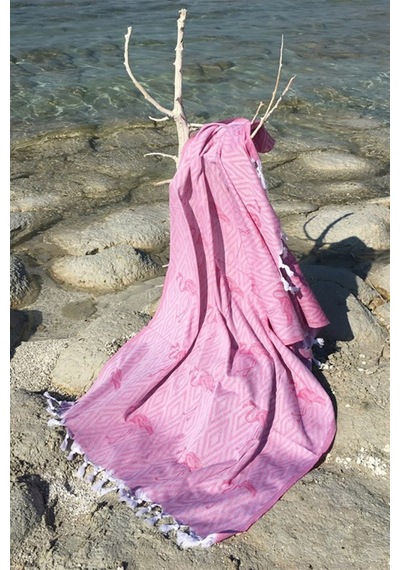 Flamingo Peştemal - Fuşya