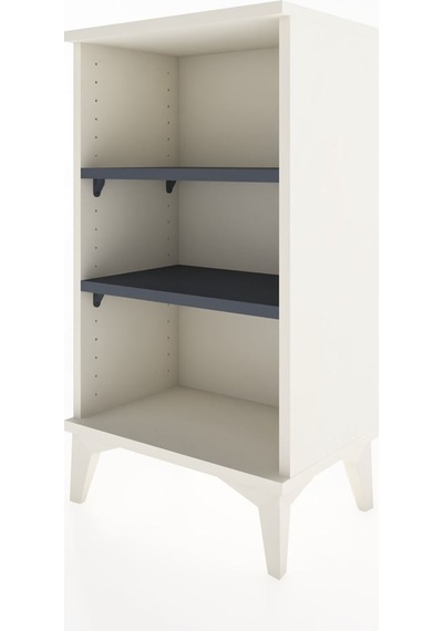 Arges Komodin Tek Raflı Tek Çekmeceli 44x30x80 Aytaşı-antrasit Aytaşı