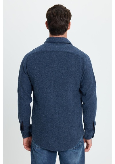 Tudors Erkek Slim Fit Dar Kesim Armürlü Oduncu Cepli Spor Yaka İndigo Gömlek-41860 İndigo Tudors Erkek Slim Fit Dar Kesim Armürlü Oduncu Cepli Spor Yaka İndigo Gömlek-41860 İndigo