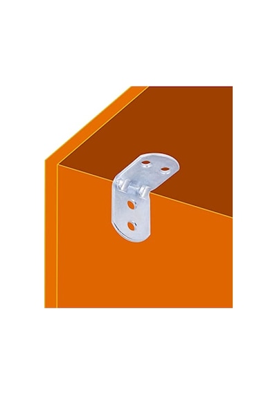 10 Adet 30x30x22 Mm L Demir Gönye - Mobilya Bağlantı Elemanı
