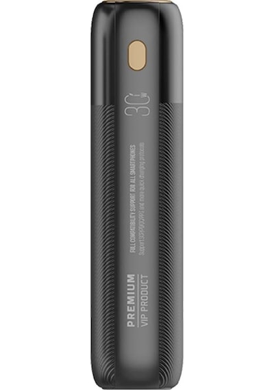 Linktech PD13 Premium PD 30 W 10000 mAh Hızlı Şarj Powerbank Siyah