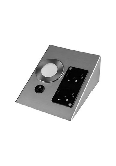 Çift Prizli Tezgah Altıaydınlatma Beyaz Işık Ct-5109 Cata