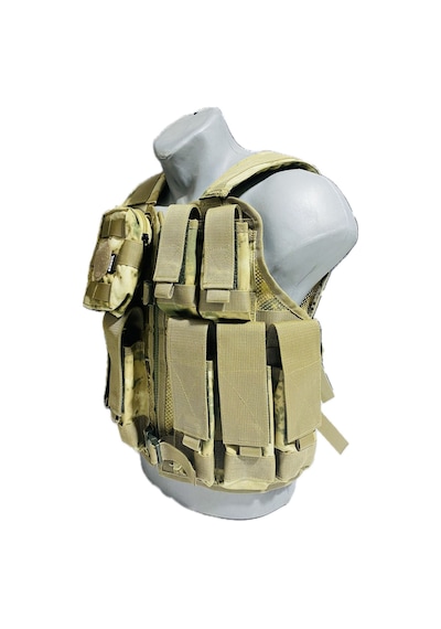 Sungu Askeri Shop Unisex Ak47 Yelek Sarı