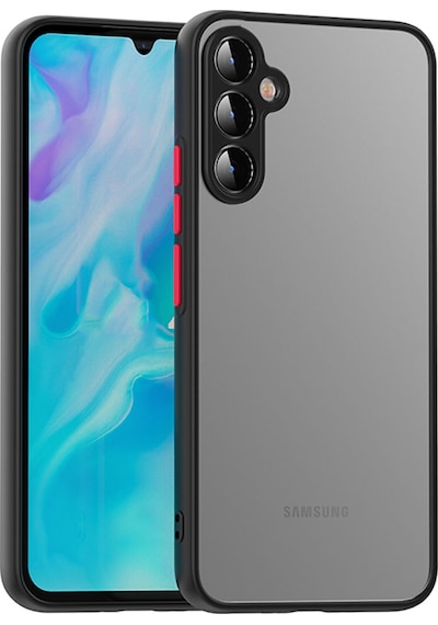 Zore Galaxy Uyumlu A34 Kılıf Hux Kapak - Lacivert Lacivert