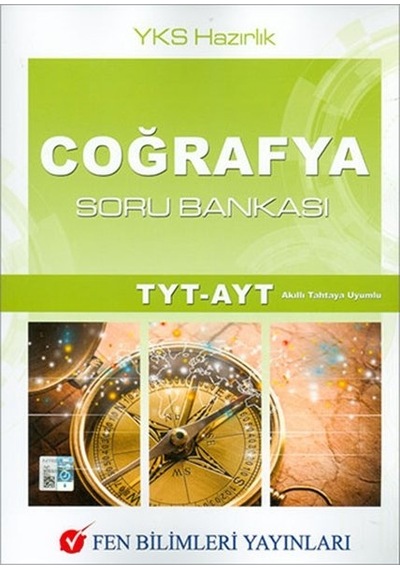 TYT AYT Coğrafya Soru Bankası -  Fen Bilimleri Yayınları