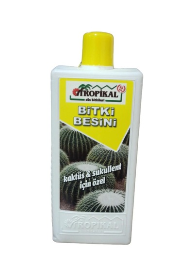 Kaktüs Ve Sukkulent İçin Özel Bitki Besini Vitamini 225ml 225 ML