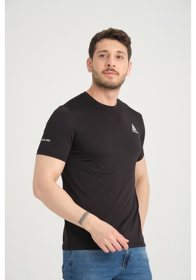 Tad Gear Likralı Micro Tişört Siyah