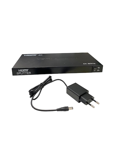 Novacom Nvc-hdsqp4k8 4k 1x8 Hdmı Splitter