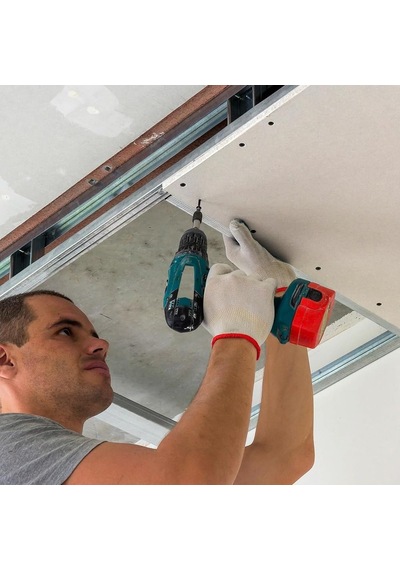 3.5x25 Borazan Başlı Sivri Uçlu Seyrek Dişli Alçıpan Vidası Siyah 50 Adet Diğer