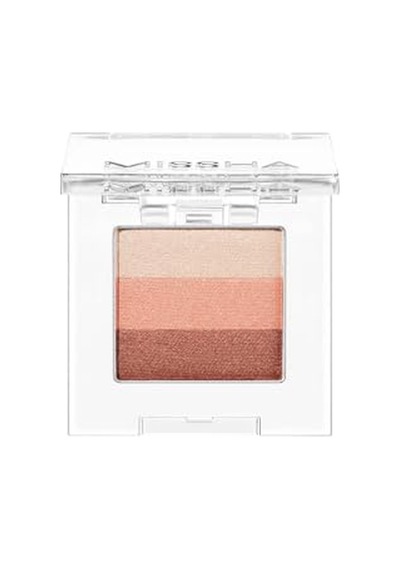 Mıssha Yumuşak Dokulu, Dökülme Yapmayan 3 Renkli Göz Farı Triple Shadow No.6 Marsala Red 00