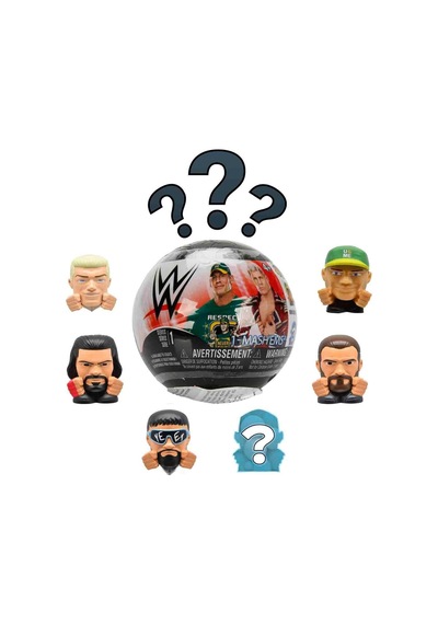 Wwe Smackdown Mash Ems Sürpriz Figür Paketi Seri 1 Koleksiyon Yumuşak Mini Oyuncak - 1 Adet