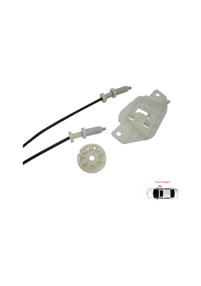 Ön Sağ Cam Kriko Seti Hyundai Starex H-1 Mk1 A1 1997-2007 İçin Standart