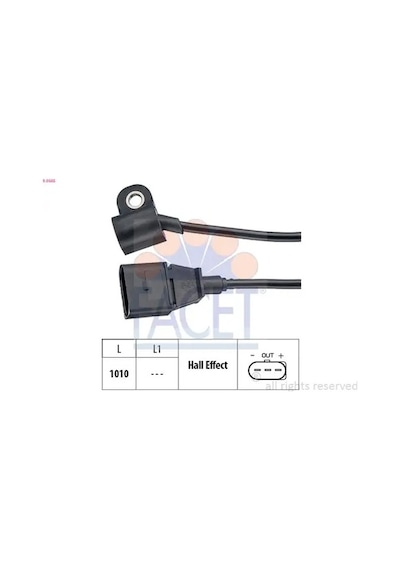 Skoda Superb 1 Eksantrik Sensoru 1.9 Tdi 2003-2008 Avf Awx Facet 90565
