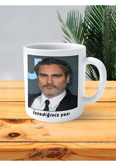 Joaquin Phoenix Baskılı Kupa Bardak Kişiye Özel Desen 4 Çok Renkli