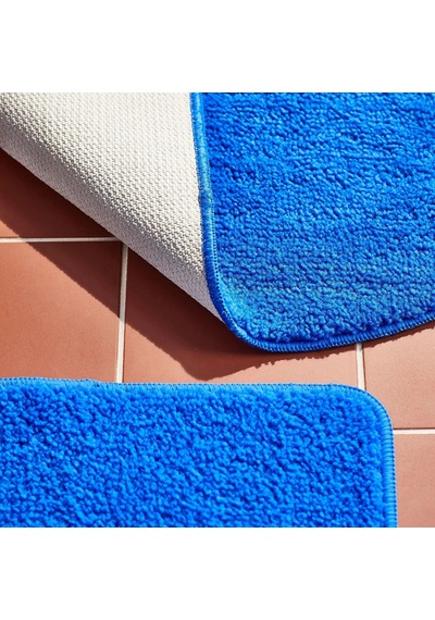 Ikea Bergvattnet Oval Banyo Halısı Paspas 60 X 60 Cm Kahverengi