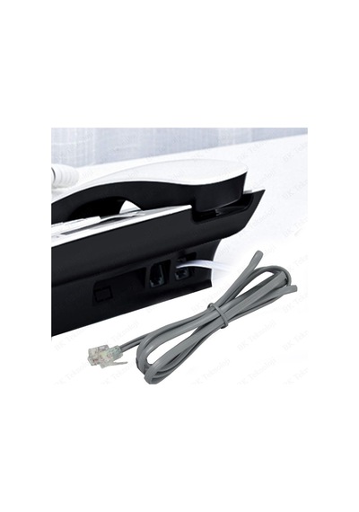 RJ11 6P2C Hazır Telefon Modem Ara Hat Kablosu 1.5 Metre